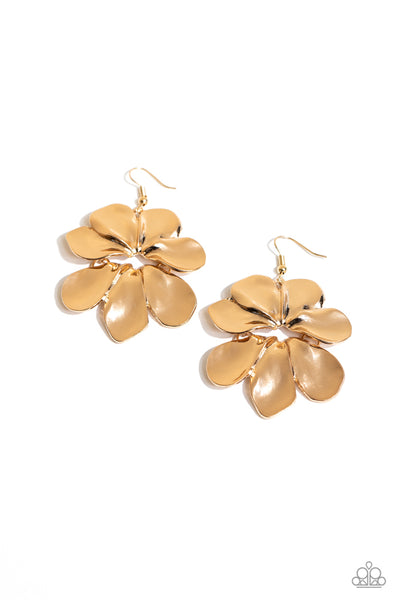 Hinging Hallmark - Gold - Paparazzi