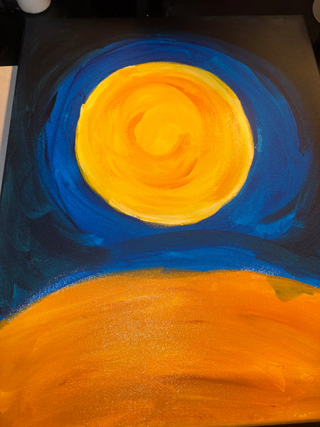 Canvas and Conversations Guided Painting Class - November 21st 5-8PM