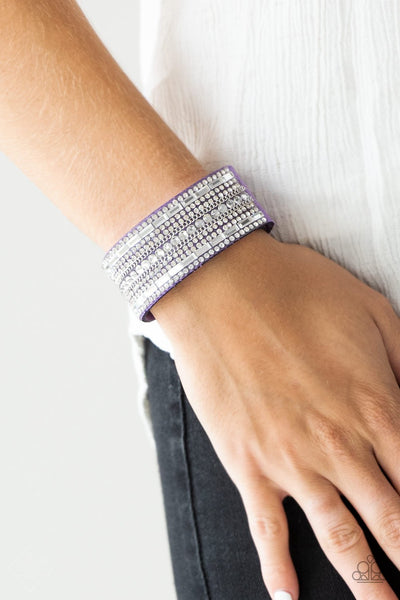 Reel In Rhinestones -  Purple