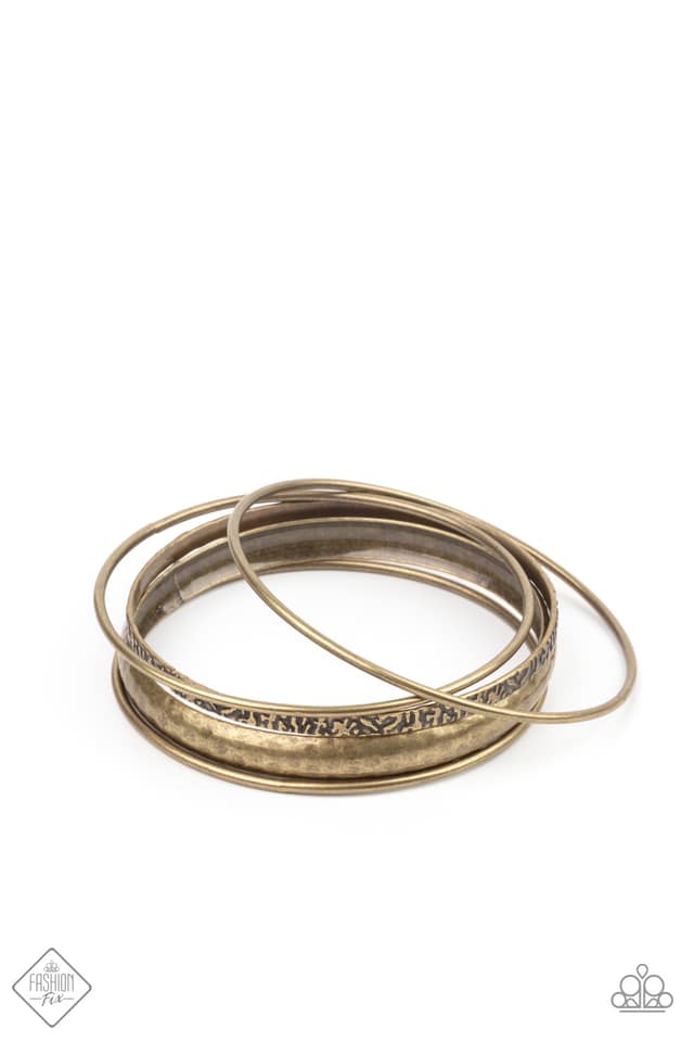 Fashion Fix Bangles Brass
