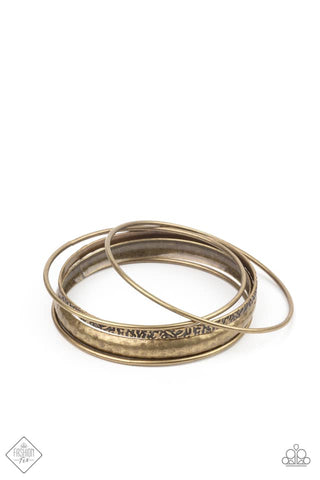 Fashion Fix Bangles Brass