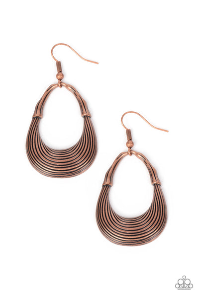 Terra Timber - Copper   February 2023 Fashion Fix Exclusive Earrings