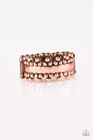 HEAVY METAL MUSE - COPPER RING - PAPARAZZI