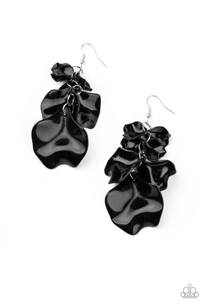 Fragile Florals - Black