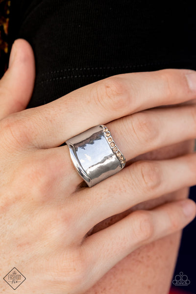 SUNSET SIGHTINGS - COMPLETE TREND BLEND SET - SILVER - PAPARAZZI - FASHION FIX OCTOBER 2021