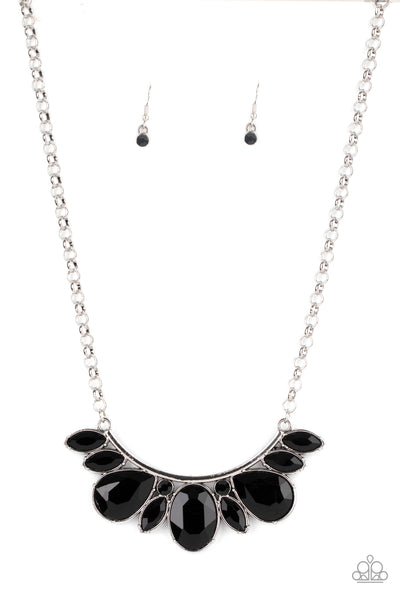 NEVER SLAY NEVER - BLACK NECKLACE PAPARAZZI