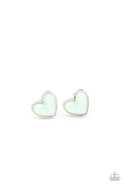 STARLET SHIMMER SPARKLY HEART POST EARRINGS SET OF 5