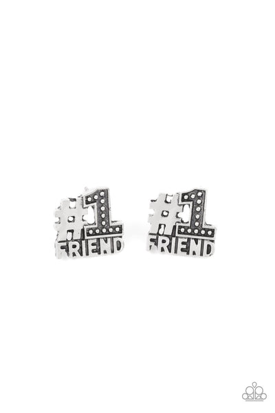 STARLET SHIMMER - CHEERLEADER MEGAPHONE HEART POM POM GO TEAM FRIEND POST EARRINGS SET OF 5