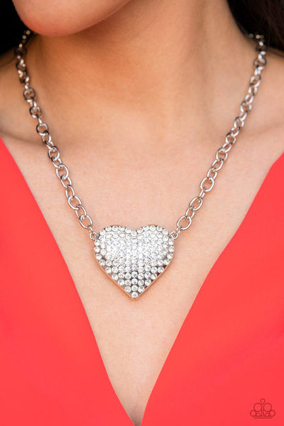 Heartbreakingly BLINGY - White