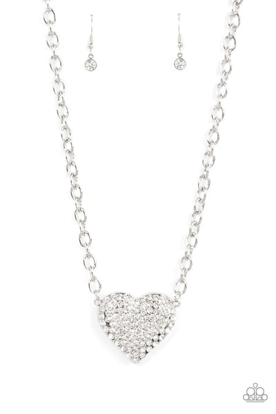 Heartbreakingly BLINGY - White