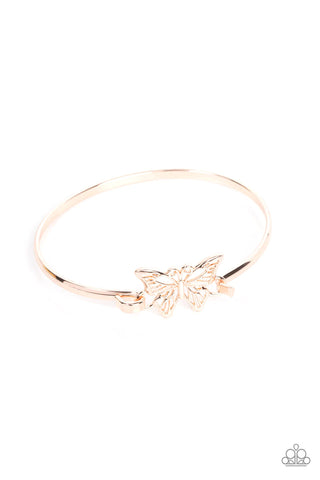 Did I Flutter - Rose Gold