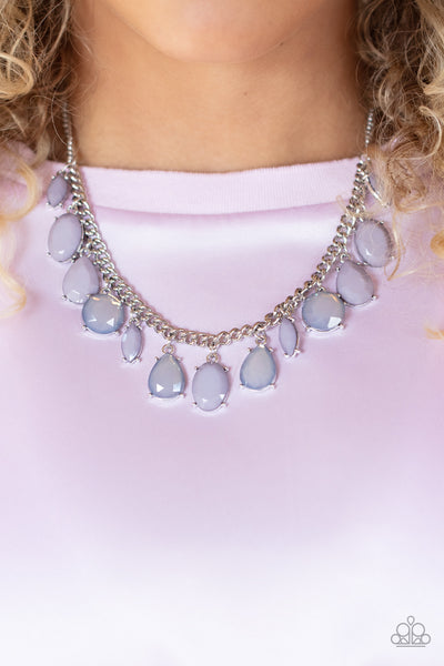 FAIRYTALE FORTUITY - SILVER BEAD NECKLACE - PAPARAZZI