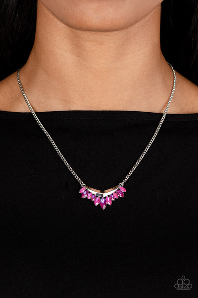 FLASH OF FRINGE - PINK GEM SILVER - PAPARAZZI