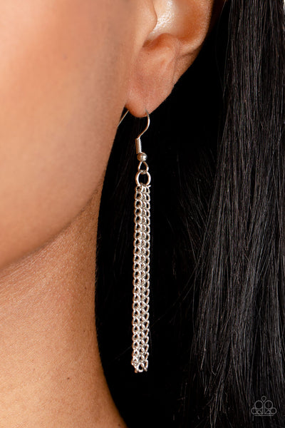 FLASH OF FRINGE - PINK GEM SILVER - PAPARAZZI