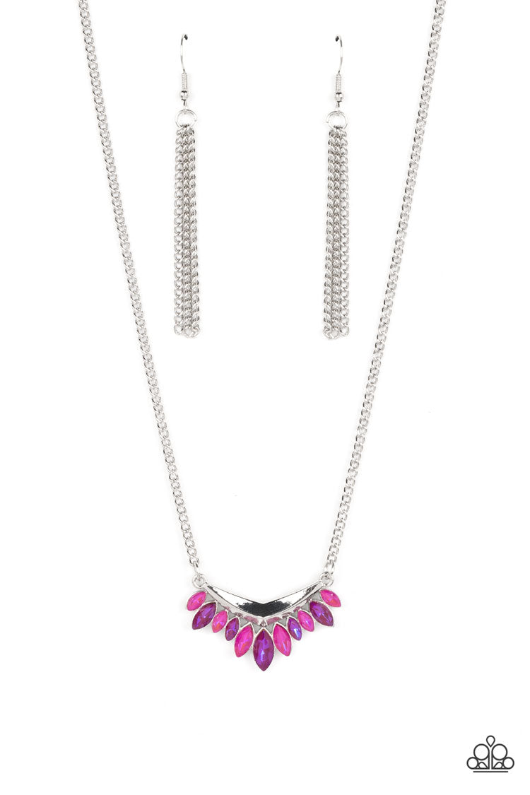 FLASH OF FRINGE - PINK GEM SILVER - PAPARAZZI
