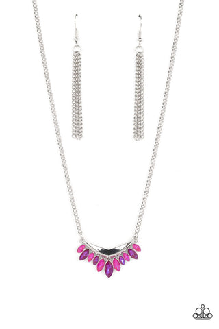 FLASH OF FRINGE - PINK GEM SILVER - PAPARAZZI