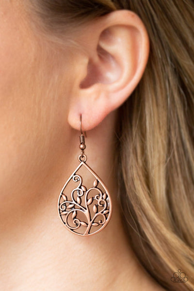 ENCHANTED VINES - COPPER FILIGREE - PAPARAZZI